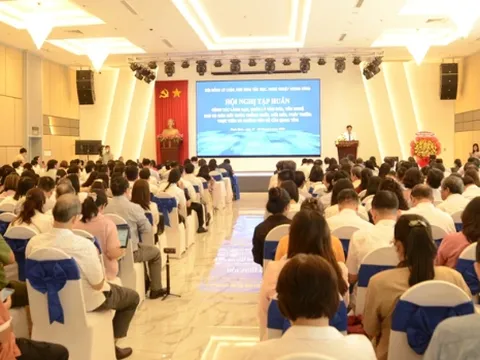 365 đại biểu tham dự Hội nghị tập huấn lý luận, phê bình văn học, nghệ thuật năm 2024