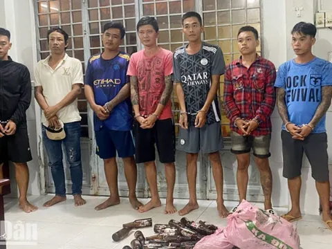 Kiên Giang: Bắt 7 đối tượng hoạt động phạm tội trên vùng ven biển
