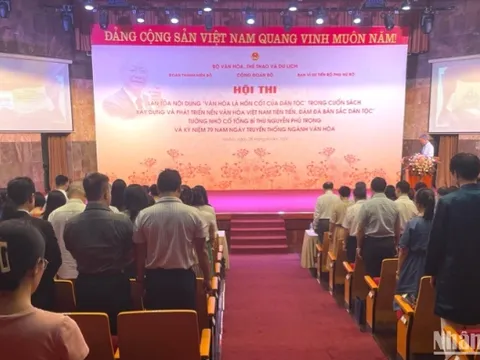 Hội thi thuyết trình lan tỏa nội dung "Văn hóa là hồn cốt của dân tộc"