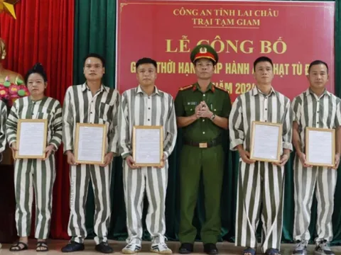 Lai Châu giảm án cho 10 phạm nhân dịp Quốc khánh