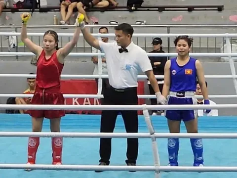 Nhà vô địch SEA Games Triệu Thị Phương Thủy thắng áp đảo