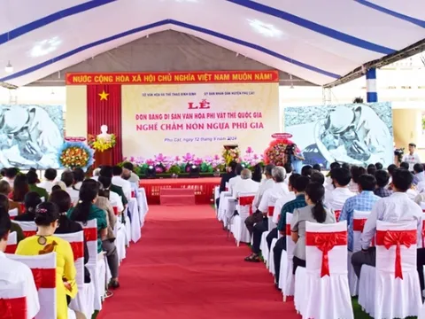 Công nhận Di sản văn hóa phi vật thể quốc gia “Nghề chằm nón ngựa Phú Gia”