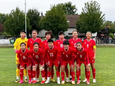 Giao hữu tại Cộng hòa Séc: Đội tuyển nữ Việt Nam thắng 3-0 FC Viktoria Plzen