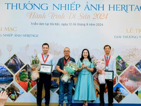 Đấu giá ảnh đoạt giải thưởng nhiếp ảnh Heritage - Hành trình Di sản 2024 ủng hộ khắc phục hậu quả lũ lụt