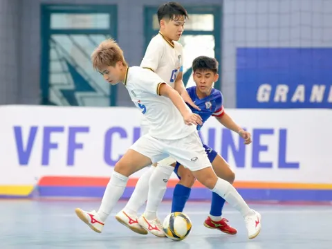 Xác định hai cặp bán kết giải futsal vô địch U20 quốc gia