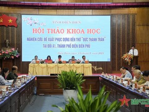 Đề xuất phục dựng đền thờ Đức thánh Trần tại di tích Đồi A1