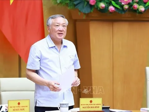 Phó thủ tướng Nguyễn Hòa Bình là Tổ trưởng Tổ công tác cải cách thủ tục hành chính của Thủ tướng