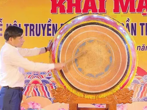 Hà Nam: Khai mạc Lễ hội truyền thống đền Trần Thương năm 2024