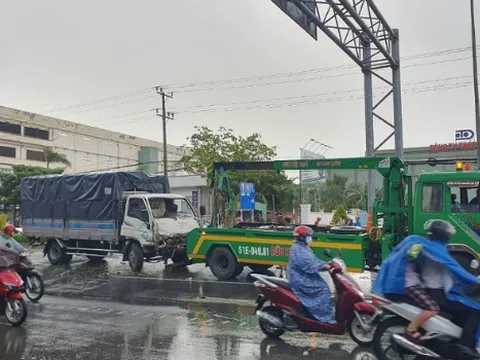 Cảnh sát nổ súng khống chế kẻ cướp ô-tô tải gây tai nạn liên hoàn tại Cần Thơ