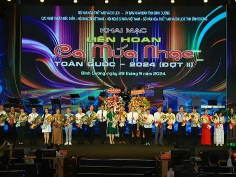 Khai mạc Liên hoan Ca múa nhạc toàn quốc năm 2024 - đợt 2