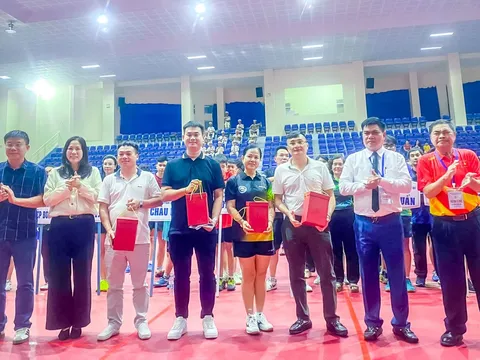 Khai mạc Giải bóng bàn Doanh nghiệp Hải Phòng mở rộng lần thứ XII
