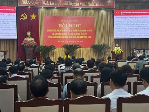 Bắc Ninh triển khai công tác chuẩn bị đại hội đảng bộ các cấp tới đội ngũ cán bộ chủ chốt