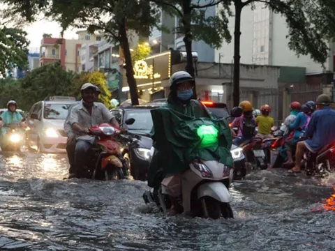 Tây Nguyên, Nam Bộ mưa lớn về chiều và tối, đề phòng ngập úng