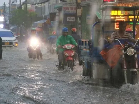Cảnh báo mưa cục bộ cường suất lớn tại Tây Nguyên, Nam Bộ