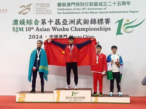 Tài năng wushu đầy hứa hẹn