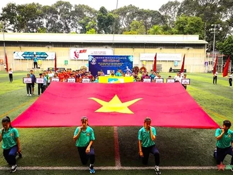 Khai mạc giải bóng đá Press Cup lần thứ VIII khu vực phía Nam