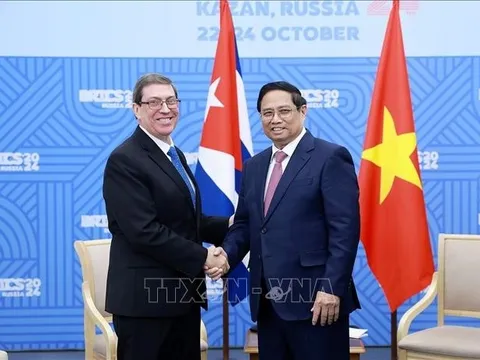 Thủ tướng Phạm Minh Chính tiếp Bộ trưởng Bộ Ngoại giao Cuba