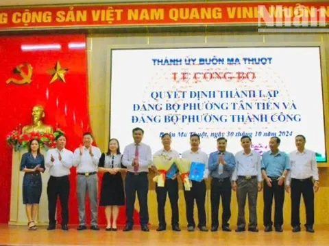 Thành phố Buôn Ma Thuột sắp xếp đơn vị hành chính cấp xã giai đoạn 2023-2025