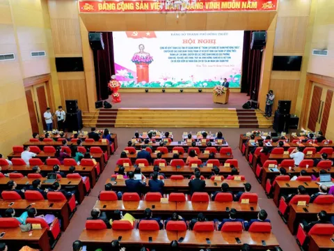 Công bố Quyết định của Tỉnh ủy Quảng Ninh về thành lập Đảng bộ thành phố Đông Triều