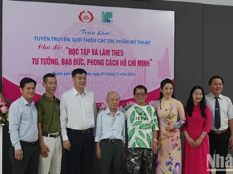 Triển lãm các tác phẩm mỹ thuật chủ đề “Học tập và làm theo tư tưởng, đạo đức, phong cách Hồ Chí Minh”