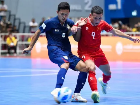 Đội tuyển futsal Việt Nam giành chiến thắng nghẹt thở 3-2 trước Thái Lan