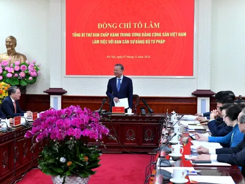 Công tác xây dựng pháp luật phải thật sự tạo động lực mạnh mẽ cho phát triển