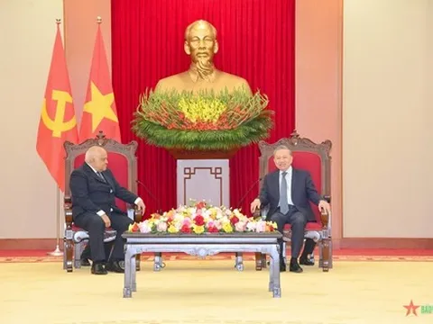 Tổng Bí thư Tô Lâm tiếp Đại sứ Cuba