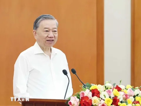 Tổng Bí thư Tô Lâm làm việc với Tiểu ban Văn kiện Đại hội XIV của Đảng