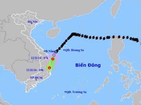 Cảnh báo gió giật cấp 9, sóng lớn ở vùng biển Thừa Thiên Huế-Phú Yên