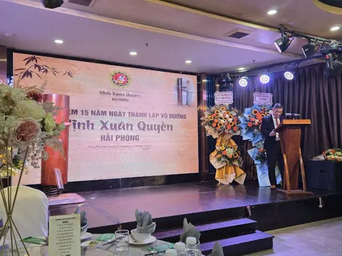 Lễ kỷ niệm 15 năm ngày thành lập Võ đường Vịnh Xuân Quyền Hải Phòng