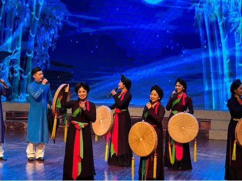 Kỷ niệm 55 năm thành lập Nhà hát Dân ca Quan họ