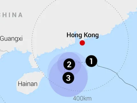 Hồng Kông (Trung Quốc) đóng cửa trường học và cơ sở kinh doanh do bão Toraji