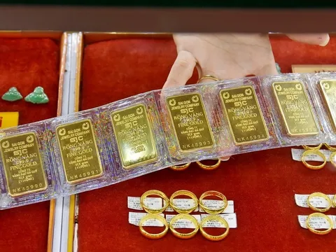 Giá vàng chiều nay (15-11): Giá vàng SJC Bảo Tín Minh Châu và Phú Quý tăng nhẹ