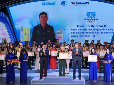 Tuyên dương 60 thầy cô giáo tiêu biểu trên mọi miền Tổ quốc