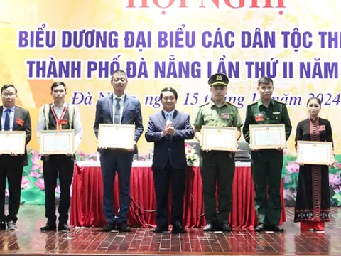 Đà Nẵng biểu dương 145 đại biểu các dân tộc thiểu số