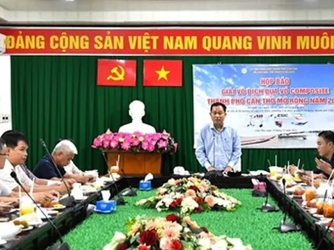 Cần Thơ tổ chức Giải vô địch đua vỏ Composit mở rộng năm 2024