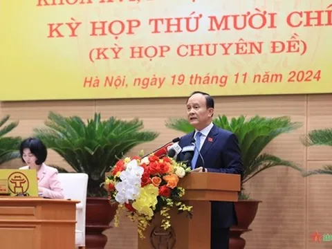 Khai mạc Kỳ họp thứ mười chín, Hội đồng nhân dân TP Hà Nội khóa XVI