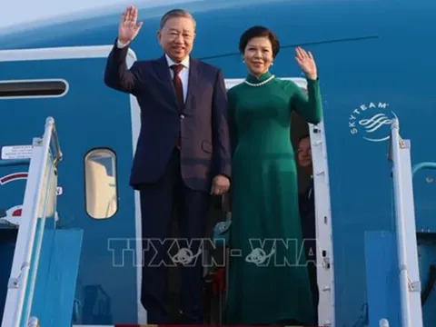 Tổng Bí thư Tô Lâm và Phu nhân lên đường thăm chính thức Malaysia