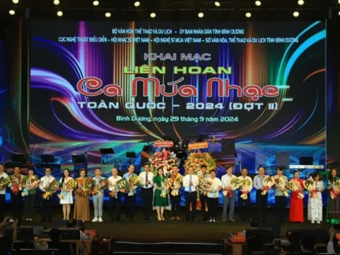 13 đơn vị nghệ thuật tham dự Liên hoan Ca múa nhạc toàn quốc năm 2024 đợt 1