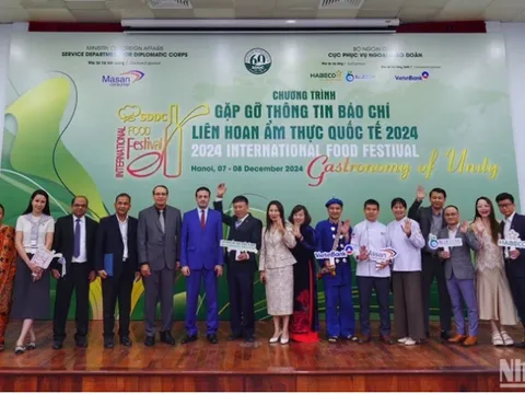 Liên hoan Ẩm thực quốc tế 2024 sẽ giới thiệu món ăn đặc sắc từ 60 quốc gia