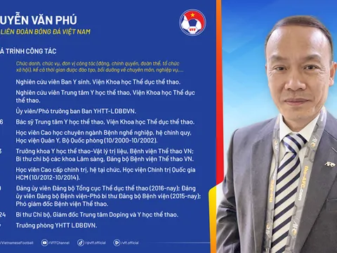 Liên đoàn Bóng đá Việt Nam có Tổng thư ký mới