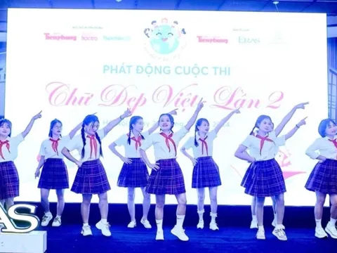 Phát động cuộc thi "Chữ đẹp Việt" cho học sinh tiểu học trên toàn quốc