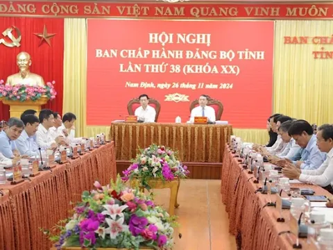 Hội nghị lần thứ 38, Ban Chấp hành Đảng bộ tỉnh Nam Định
