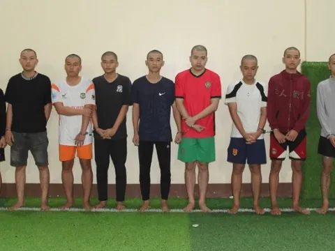 Nghệ An: Bắt giữ hàng chục thanh, thiếu niên sử dụng hung khí gây rối trật tự công cộng