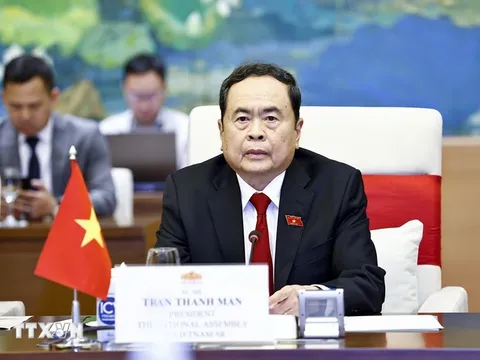 Chủ tịch Quốc hội Singapore chào đón chuyến thăm của Chủ tịch Quốc hội Trần Thanh Mẫn