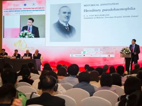 Chuyên ngành Huyết học-Truyền máu của Việt Nam đã tiếp cận được các tiêu chuẩn của khu vực và quốc tế