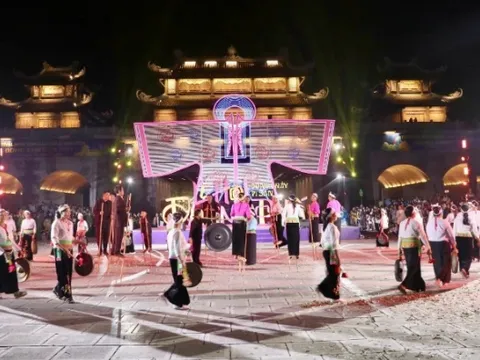 Lan tỏa sắc màu văn hóa dân tộc qua chương trình lễ hội đường phố tại Ninh Bình