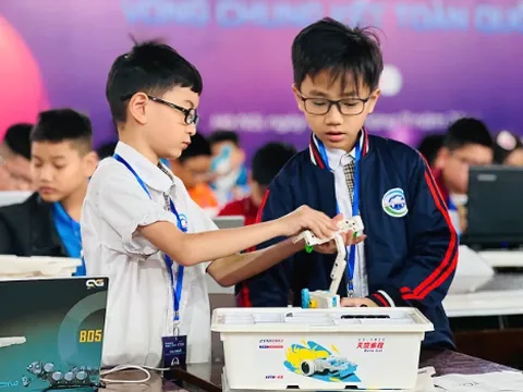 157 đội "kỹ sư nhí" góp mặt tại chung kết Cuộc thi Sáng tạo Robotics