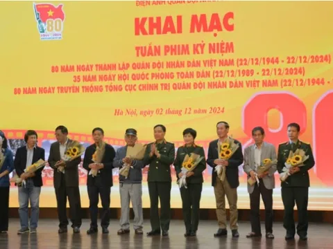 Khai mạc Tuần phim Kỷ niệm 80 năm Ngày thành lập Quân đội nhân dân Việt Nam