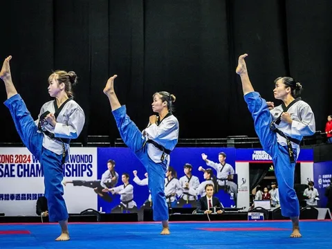 Taekwondo Việt Nam giành huy chương vàng thế giới thứ 2